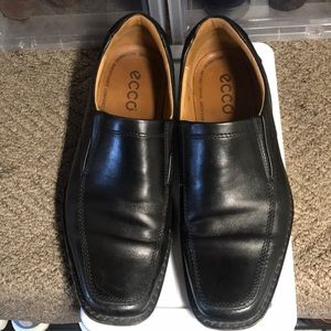 Ecco Shoes - Ecco black mens shoe Ecco Shoes - Ecco black mens shoe